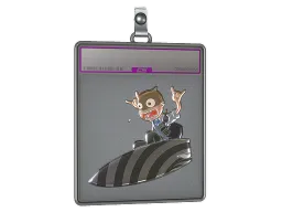 Sticker Slab | Hypnotic Surf K (Foil)