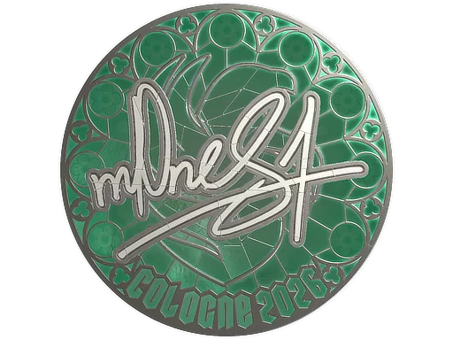 Sticker | m0NESY (Foil) | Cologne 2026