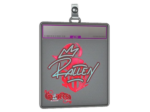 Sticker Slab | rallen (Holo) | Paris 2023