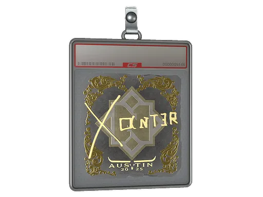 Sticker Slab | Xant3r (Gold) | Austin 2025