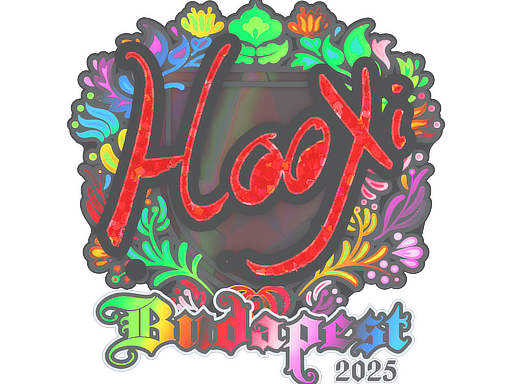 Sticker | HooXi (Holo) | Budapest 2025