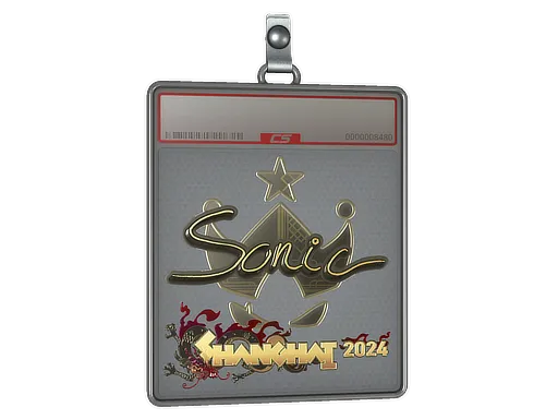 Sticker Slab | Sonic (Gold) | Shanghai 2024