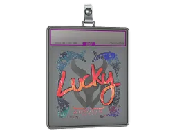 Sticker Slab | Lucky (Holo) | Austin 2025