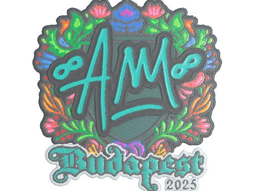 Sticker | AW (Embroidered) | Budapest 2025