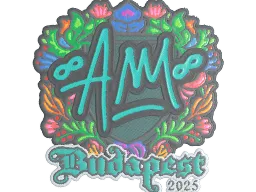 Sticker | AW (Embroidered) | Budapest 2025