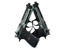 Dual Berettas | Dezastre (Battle-Scarred)
