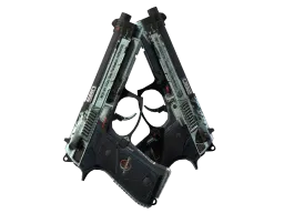 Dual Berettas | Dezastre (Battle-Scarred)