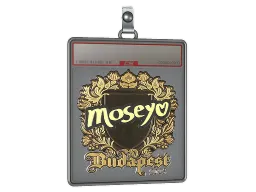 Sticker Slab | Moseyuh (Gold) | Budapest 2025