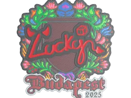 Sticker | Lucky (Embroidered) | Budapest 2025