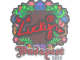 Sticker | Lucky (Embroidered) | Budapest 2025