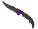 ★ Falchion Knife | Ultraviolet CS2 skin