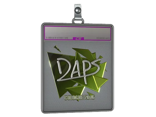 Sticker Slab | daps (Foil) | Cologne 2016