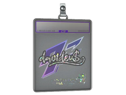 Sticker Slab | dav1d (Glitter) | Antwerp 2022