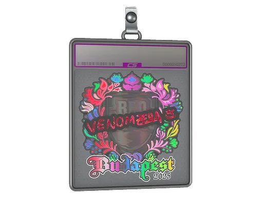 Sticker Slab | venomzera (Holo) | Budapest 2025