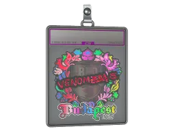 Sticker Slab | venomzera (Holo) | Budapest 2025