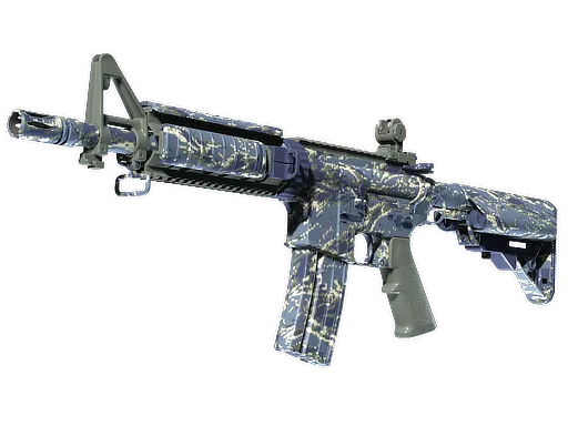 M4A4 | Naval Shred Camo (Minimal Wear)