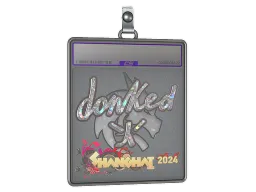 Sticker Slab | donk (Glitter) | Shanghai 2024