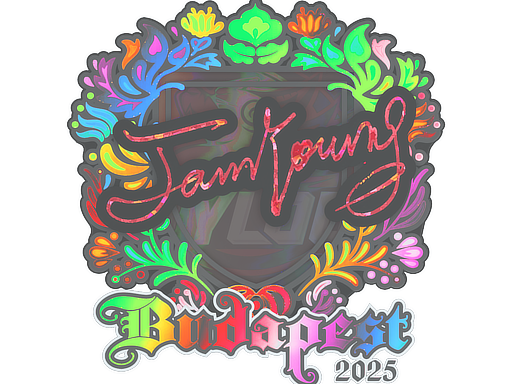 Sticker | JamYoung (Holo) | Budapest 2025