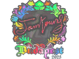 Sticker | JamYoung (Holo) | Budapest 2025