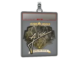 Sticker Slab | ALEX (Gold) | Berlin 2019