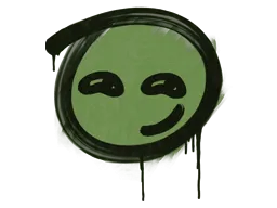 Sealed Graffiti | Smirk (Battle Green)