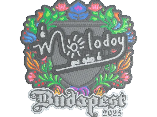 Sticker | molodoy (Embroidered) | Budapest 2025
