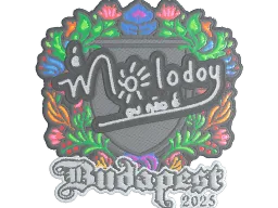 Sticker | molodoy (Embroidered) | Budapest 2025