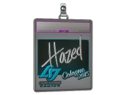 Sticker Slab | hazed (Foil) | Cologne 2015