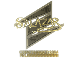Sticker | salazar (Gold) | Copenhagen 2024