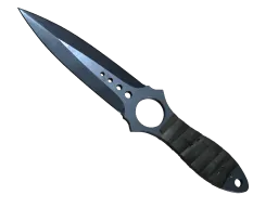 ★ StatTrak™ Skeleton Knife | Blue Steel (Well-Worn)