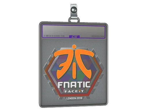 Sticker Slab | Fnatic (Holo) | London 2018