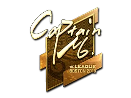 Sticker | captainMo (Gold) | Boston 2018 CS2 skin
