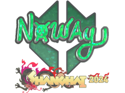 Sticker | noway (Glitter) | Shanghai 2024