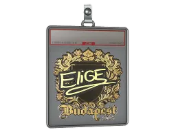 Sticker Slab | EliGE (Gold) | Budapest 2025