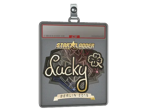 Sticker Slab | Lucky (Gold) | Berlin 2019