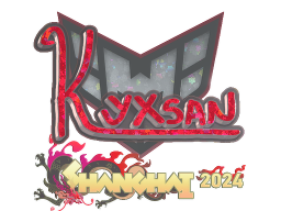 Sticker | kyxsan (Glitter) | Shanghai 2024
