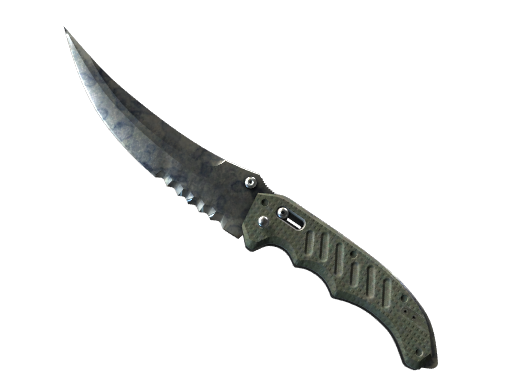★ Flip Knife | Stained (Well-Worn)