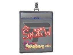 Sticker Slab | snow | Shanghai 2024