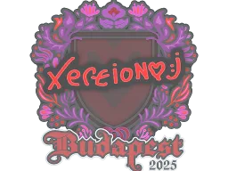 Sticker | xertioN | Budapest 2025