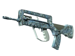 FAMAS | Cyanospatter (Minimal Wear)