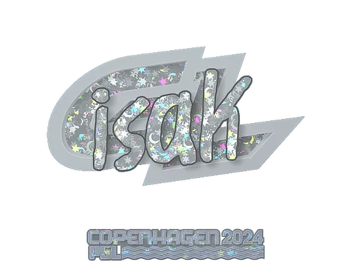 Sticker | isak (Glitter) | Copenhagen 2024