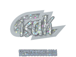 Sticker | isak (Glitter) | Copenhagen 2024