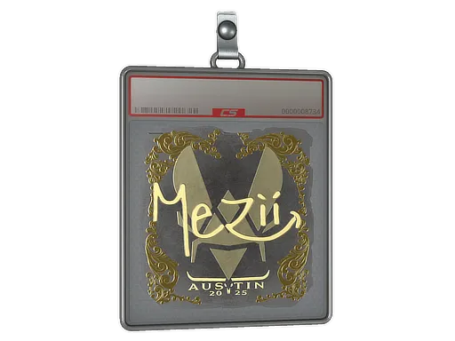 Sticker Slab | mezii (Gold) | Austin 2025