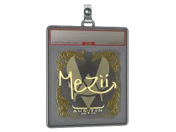 Sticker Slab | mezii (Gold) | Austin 2025