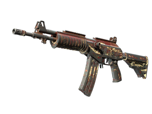 StatTrak™ Galil AR | Crimson Tsunami (Battle-Scarred)
