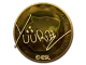 Sticker | yuurih (Gold) | Katowice 2019 CS2 skin