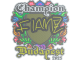 Sticker | FlameZ (Embroidered, Champion) | Budapest 2025