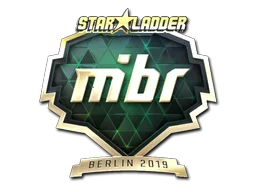 Sticker | MIBR (Gold) | Berlin 2019