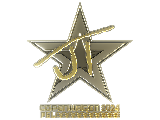 Sticker | JT (Gold) | Copenhagen 2024