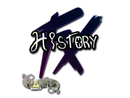 Sticker | History (Glitter) | Paris 2023